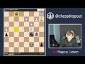 Magnus Carlsen and the Unbelievable Queen Sacrifice by Hikaru 🤯