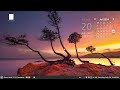 Linux Mint 21.3 - Cinnamon - Custom Time & Date on Panel Bar.