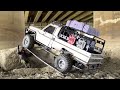 1/10 Scale RC4WD TOYOTA LAND CRUISER 70 & Mercedes-Benz G-Wagon Action  Off-road Driving 4X4 RC Car