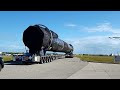 SpaceX Falcon 9 Starlink Group 5-4 rolling to the PAD