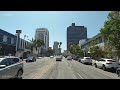 [Full Version] LOS ANGELES - Driving California Wilshire Boulevard, Beverly Hills, Santa Monica, 4K