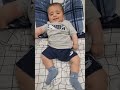 cute baby #jibran #baby #canada #trending #foryou playing, punching himself and laughing