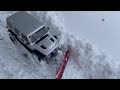 Axial SCX6 Plowing! - Buffalo Snowstorm '24