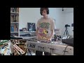 Random Improv Jam with my Live setup feat Blurry out of focus cam & early 1900s security cam quality