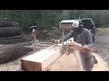 Chainsaw Milling - Start to Finish.