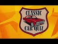 Guess the Classic Car! How Many Will You Get Right in this Auto Quiz?
