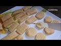 How to make 3 ingredient shortbread || 3 ingredient cookies without egg and a mixer.