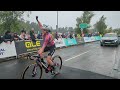 Tour Of Britain Women 2024 race finish at Leigh Sports Village.