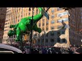 Adam and Janet Guy .. march with Dino and Baby Dino in the Macy's 2023 Thanksgiving Parade!