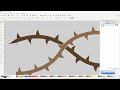 Draw Intertwined Vines with Thorns in Inkscape