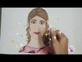 PAPER DOLL DRESSUP- MAKEUP/DIY paper craft/how to makeup/paper doll makeup/quiet book diy