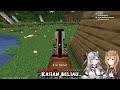 Zeta Yg Udah Bangun Rumah Malah Kena Prank Ollie - Highlight Zeta Main Minecraft 【Vestia Zeta Clip】