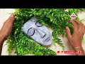 Best out of waste bottle | girl face Wallhanging planter with waste plastic bottle | Arush craft