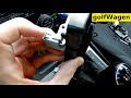 VW Golf 7 how to removal radio