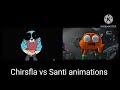 chirsfla vs Santi animations (pibby apocalipsis)