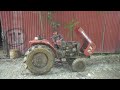 Repair and restore agricultural machinery engines. Shibaura SD1500B tractor restoration\ genius girl