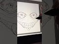 How to draw a simple silly scary face 🙈🙈🙈🙈🙈🙈🙈 this is in my nightmares