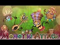 Monotiki Attack (Monotone Attack but the Tiki Tak Tribe sings it) - FNF Cover