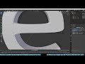 how to get clean quads for text meshes in blender  tutorial