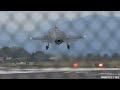 F-35A Lightning II Afterburner Take Off, Flyover & Landing