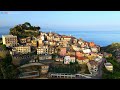 Flying Over Sicily Italy 4K - Relaxing Music With Beautiful Natural Landscape - Amazing Nature