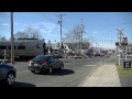 2 NJ Transit Trains meet at Manasquan, New Jersey 2/28/2016