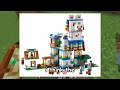 I Built EVERY LEGO Minecraft Set in Minecraft Hardcore