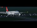 Beautiful Landing in the A330 Turkish Airlines by @ITzQuixy | Roblox Project Flight | WRG_C