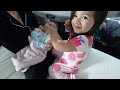 A REAL DAY IN THE LIFE WITH A NEWBORN(1 WEEK OLD) AND TODDLER PT.3 | Full 24 hours, 生後1週間の赤ちゃんとの1日