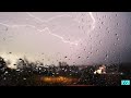 Craziest Rainstorm | 3 Hours Of Rain and Thunder | Meditation For Sleep and Anxiety | White Noise