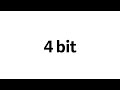 24bit vs 16bit vs 8bit vs 4bit audio poređenje