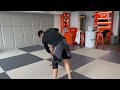 Foot sweep breakdown and safety reminder