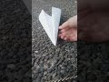 the classic paper airplane dart design