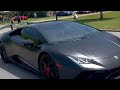 CARS GO CRAZY LEAVING CAR MEET IN MENTOR OHIO! SVJ, 675LT, 458, and more!