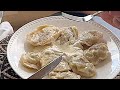 How To Make Russian Chicken Pelmeni - пельмени - Russian Dumplings