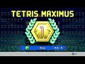 [Tetris 99] so i got a win without hard drop/soft drop