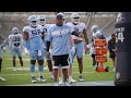 ALL ACCESS: Defensive Line Drills | UNC Football Open Practice