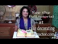 How To Make A Book Cake / Cake Decorating