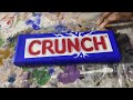 CRUNCH Bar Candy Art Timelapse