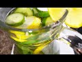 DETOX WATER FOR WEIGHT LOSS SECRET BY FIZA ALI ||Cooking & vlogs with Amina||