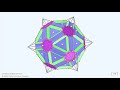 O dodecadodecaedro icositruncado e seu dual - The icositruncated dodecadodecahedron and its dual