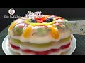 美丽的水果燕菜果冻蛋糕 ❤ How to make  Beautiful Fruit Jelly Cake     #littleduckkitchen