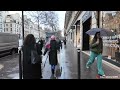 PARIS France Rain Walk, Rain Walking in Paris 2024