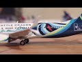 unboxing my Gemini jets alaska airlines 737 max 9 in the seattle kraken livery!