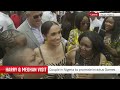Harry and Meghan attend volleyball match in Nigeria