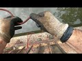 MAGNT FISHING AT BIG TIMBER CREEK #magnetfishing #metal #magnet #trending #subscribe #youtube