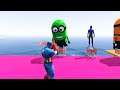 GTA V Epic American Captain Vs Minions Hulk And Spider Man