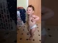 Cute little ones learning and their little dance