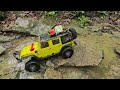 beat the creek 24! can the Bomber and The Mutt (with a capra cage) make it through the creek? #rc