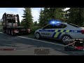 TruckersMP Game Moderator | Pulling Someone Over | Chill Police Patrol #2